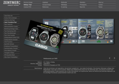 Zentner Concept Design – Website