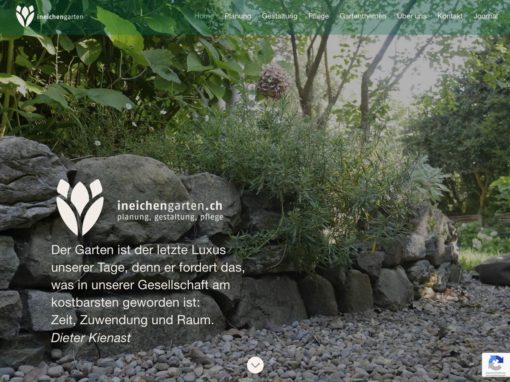 Website Ineichen Garten